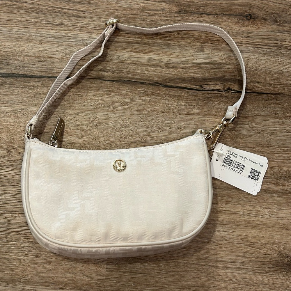 Lululemon City Essentials Mini Shoulder Bag 1L L Monogram Jacquard